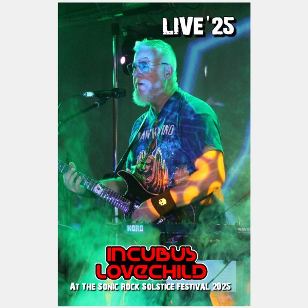 Incubus Lovechild Live '25 cassette cover