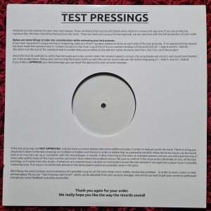 SMP01VL01105 Incubus Lovechild - Alien Messiah (Vinyl TEST PRESSING)