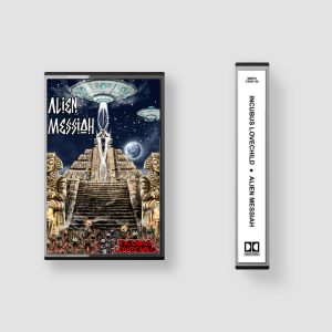 Alien Messiah cassette mock up