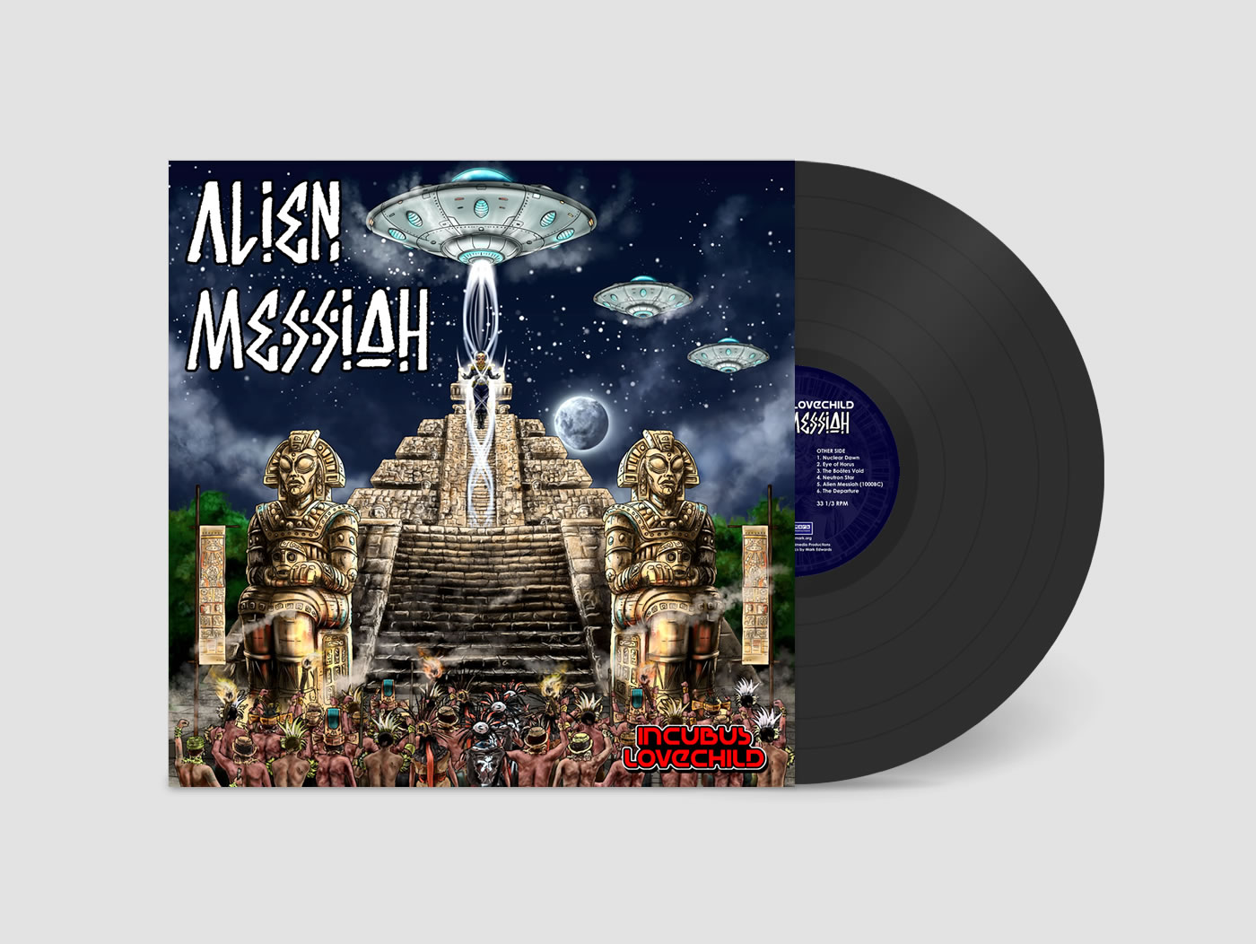 Alien Messiah black vinyl