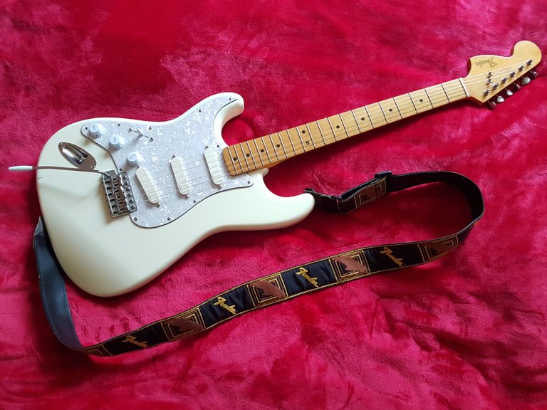 1986 Fender Stratocaster (Japanese with Dave Gilmour EMGs upgrade)